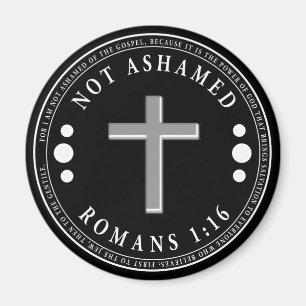 Nicht beschämt durch das Evangelium Christlich Ver Magnet