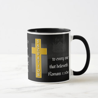 Nicht beschämte christliche tasse