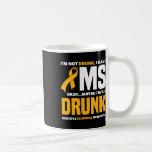 Nicht Betrunken habe ich Frau Fun Multiple Skleros Kaffeetasse