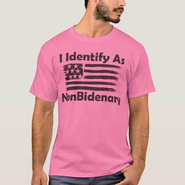 nicht bidenarisch T-Shirt (Vorderseite)