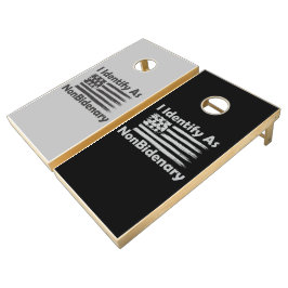 Nicht-Bidenary Cornhole Set