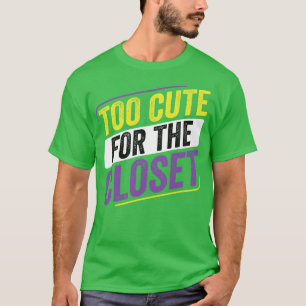Nicht binär zu Niedlich für das Closet LGBT Enby N T-Shirt