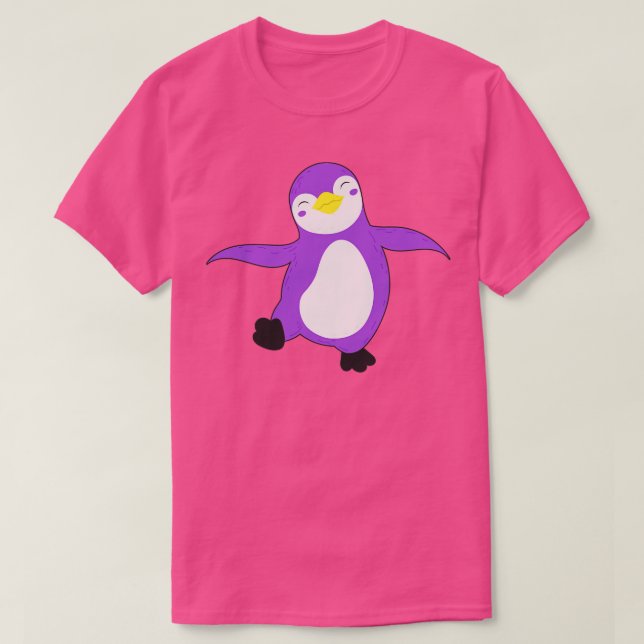 Nicht binäre Flaggenfarben - Pinguin Pride Agender T-Shirt (Design vorne)