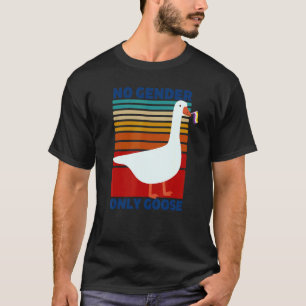 Nicht binärer Stolz Kein Geschlecht nur Gänse LGBT T-Shirt