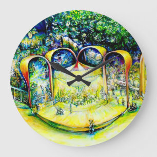 Nicht das erste Mal beim letzten Mal Große Wanduhr