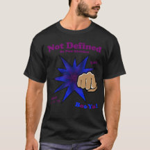 Nicht definiert durch T - Shirt in der Vergangenhe