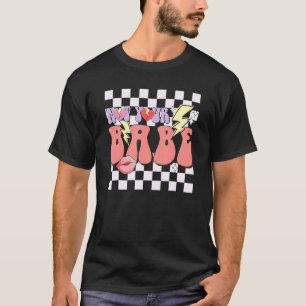 Nicht dein Babe Retro sarkastischer Anti-Valentins T-Shirt