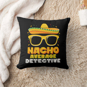 Nicht dein durchschnittlicher Detektiv Cinco de Ma Kissen