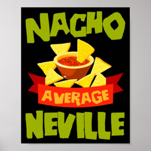 Nicht dein durchschnittlicher Neville lustiger Geb Poster