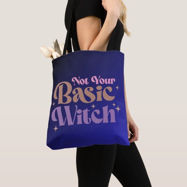 Nicht dein einfaches Hexenblau Ombre Gradient Hall Tasche (Von Nahem)