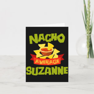 Nicht deine durchschnittliche Suzanne lustiger Geb Karte