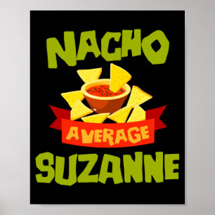Nicht deine durchschnittliche Suzanne lustiger Geb Poster