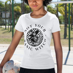 Nicht deine Grundhexe - lustiges Halloween Hexe T-Shirt