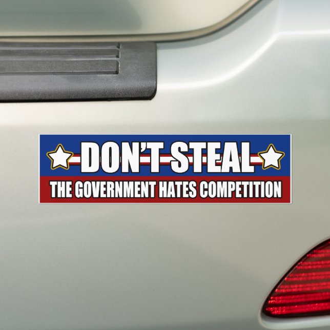 Nicht den Autoaufkleber des staatlichen Wettbewerb (Auf Auto)