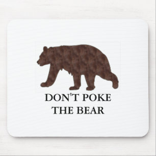 Nicht den Bären küssen Mousepad