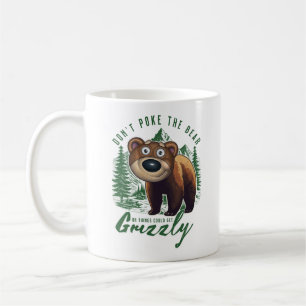 Nicht den Grizzly-Bär kneifen Kaffeetasse