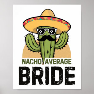 Nicht der durchschnittliche Braut lustig Cinco De  Poster