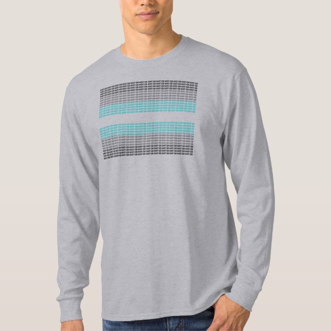 "Nicht diesseits" Demiboy Flagge T-Shirt (Vorderseite)