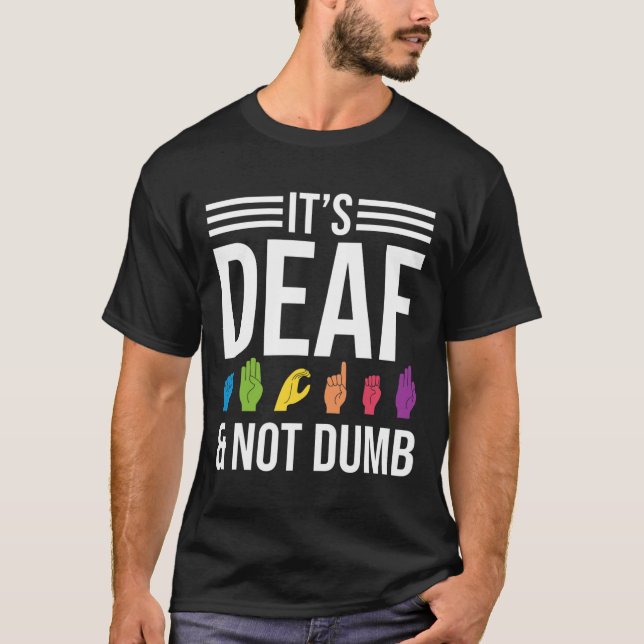Nicht dumm T-Shirt (Vorderseite)
