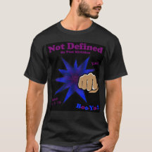 Nicht durch vergangene Fehler wie T-Shirt definier