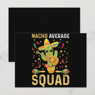 Nicht durchschnittliche Cinco-De-Mayo-Mexikanische Postkarte
