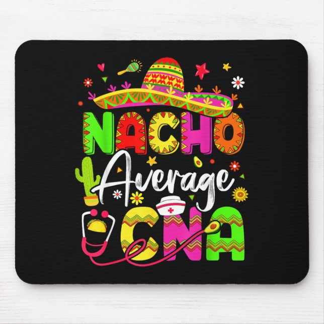 Nicht durchschnittliche Cna Cinco De Mayo Fiesta M Mousepad (Vorne)