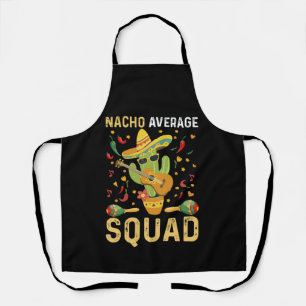 Nicht durchschnittliche Nacho-Truppe Cinco De Mayo Schürze