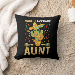 Nicht durchschnittliche Tante Humor Cinco De Mayo  Kissen