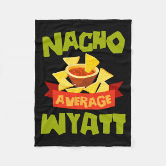 Nicht durchschnittliche Wyatt lustiger Geburtstag Fleecedecke