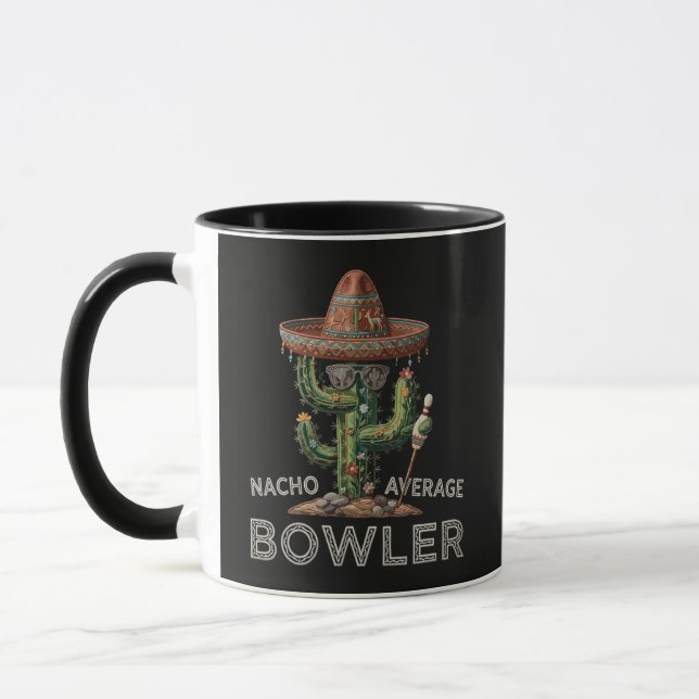 Nicht durchschnittlicher Bowling-Spaß Tasse (Links)