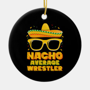 Nicht durchschnittlicher Wrestler Wrestling Cinco  Keramik Ornament