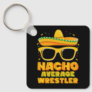 Nicht durchschnittlicher Wrestler-Wrestling-Cinco- Schlüsselanhänger