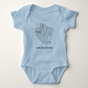 nicht eilig baby strampler