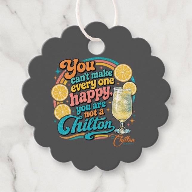 Nicht ein Chilton  Geschenkanhänger (Vorderseite)