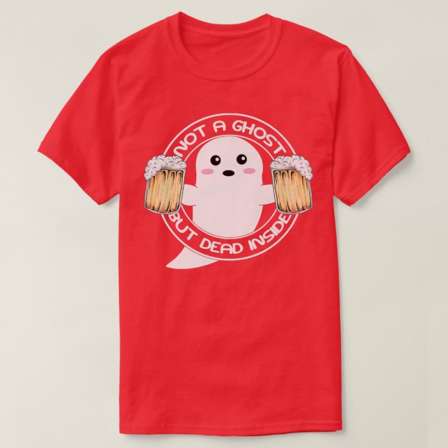 Nicht ein Geist, sondern ein totes Halloween für G T-Shirt (Design vorne)