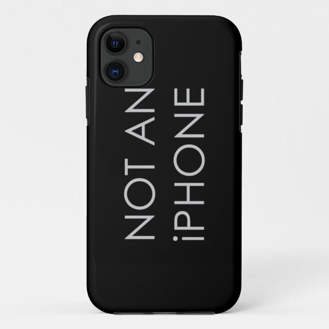 Nicht ein iPhone Case-Mate iPhone Hülle (Rückseite)
