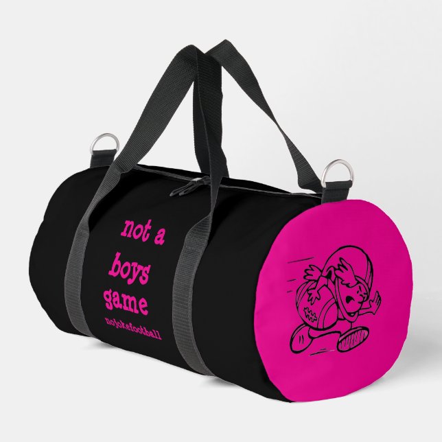 Nicht ein Jungs-Spiel Duffle Bag (Linke Seite)