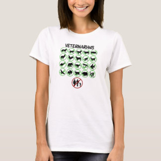 Nicht ein menschlicher Veterianian T-Shirt