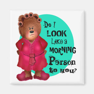 Nicht ein Morgenmensch Magnet