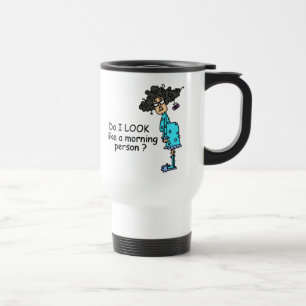 Nicht ein Morgenmensch Reisebecher