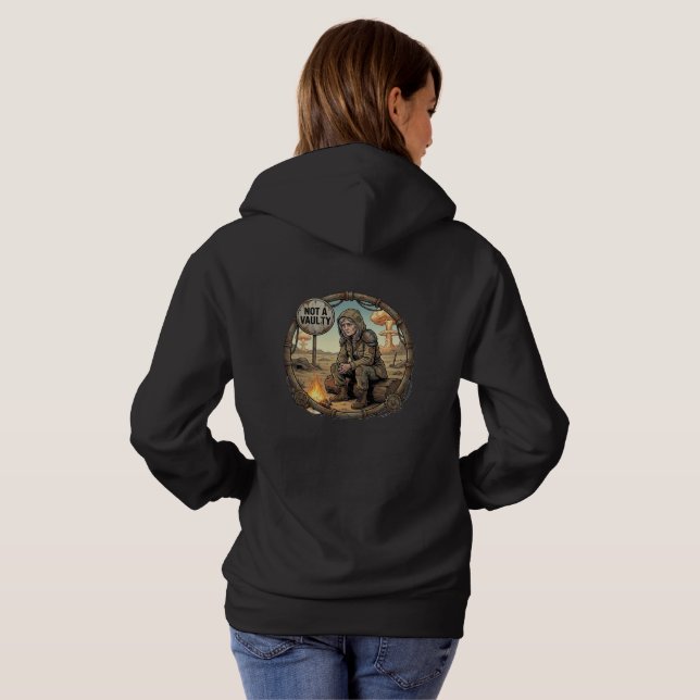 Nicht Ein Vaulty Hoodie (Schwarz voll)