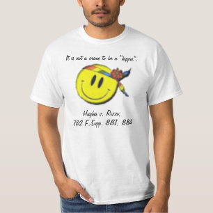 Nicht ein Verbrechen, zum ein Hippie zu sein T-Shirt