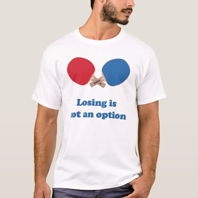 Nicht ein Wahl-Klingeln Pong T-Shirt (Vorderseite)