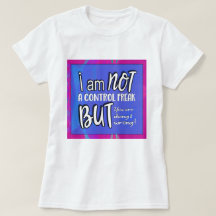 Nicht eine Kontrolle Freak Funny Puff Sarcastic Sp