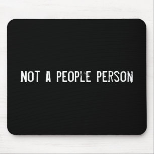 Nicht eine Person Mousepad