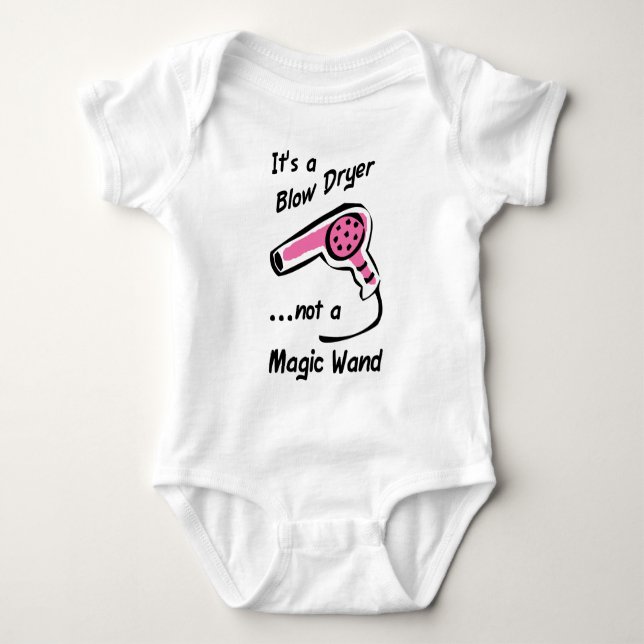 Nicht eine Zauberwand Baby Strampler (Vorderseite)