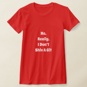 Nicht einen Git-T - Shirt schicken