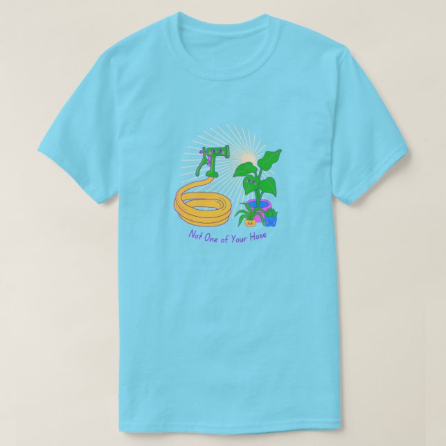 Nicht eines deiner Häuser T-Shirt (Design vorne)