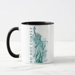 Nicht einhalten tasse
