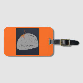 Nicht einsam sonnige Gepäckmarke Gepäckanhänger